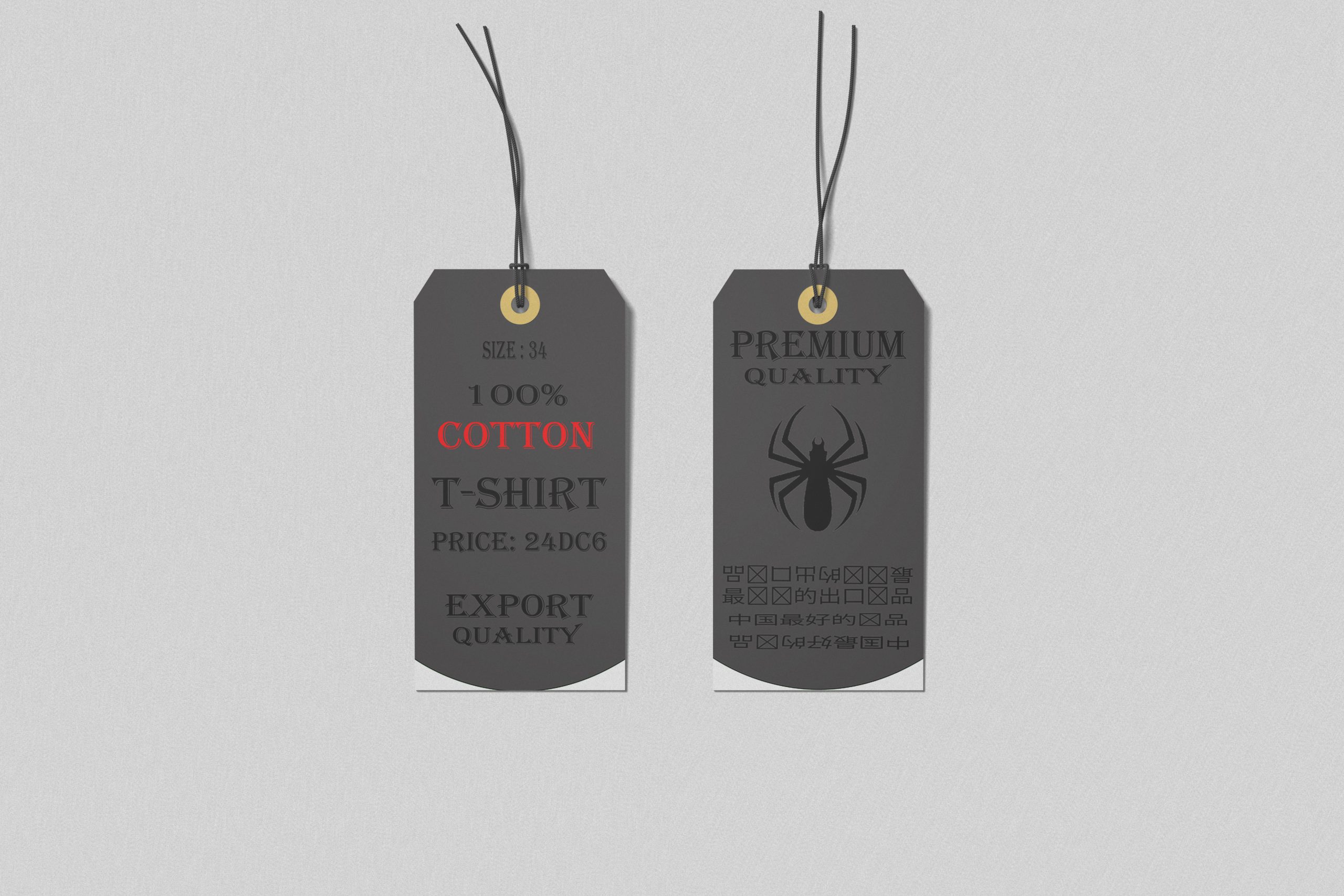 Clothing Tags for Fashion